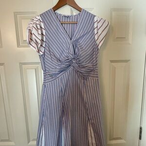Shoshanna size 6 poplin dress
